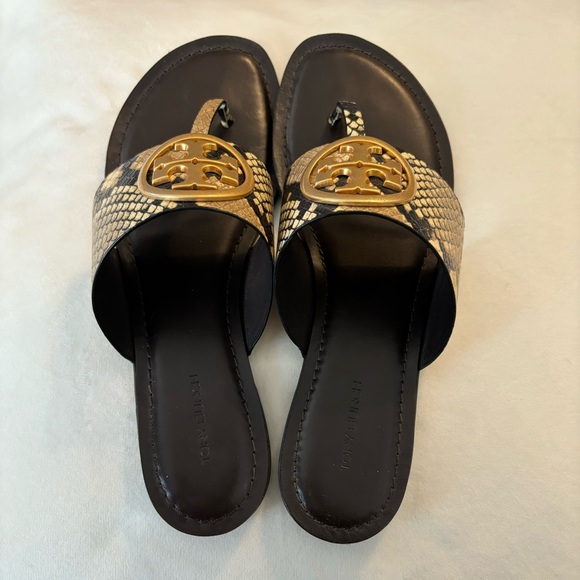 🌾SALE🌾Tory Burch snakeskin sandals - Picture 2 of 5